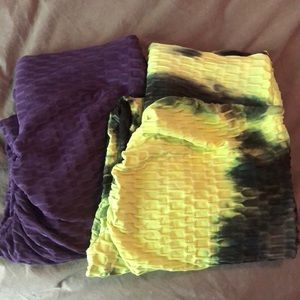 TikTok Leggings, Rouched Booty Leggings Bundle